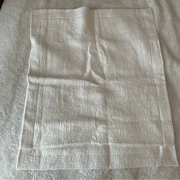 Sferra white/cream pillow sham - Picture 7 of 9